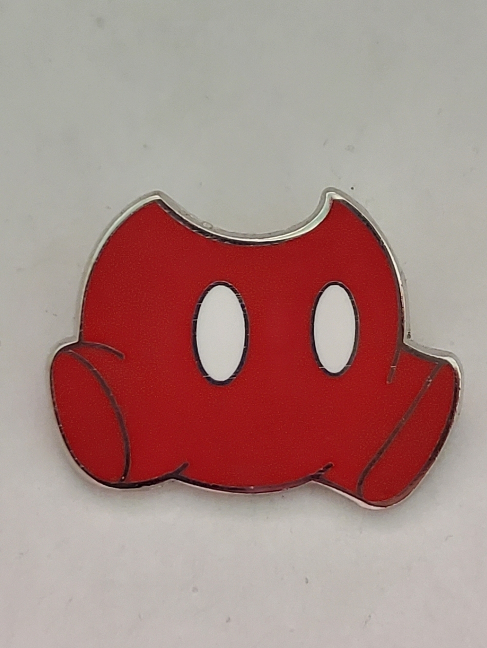 Disney Pin Trading Mickey Mouse Body Parts Shorts White Buttons Collection Pin